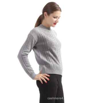 Latest Arrival OEM design bright mongolian cashmere sweater